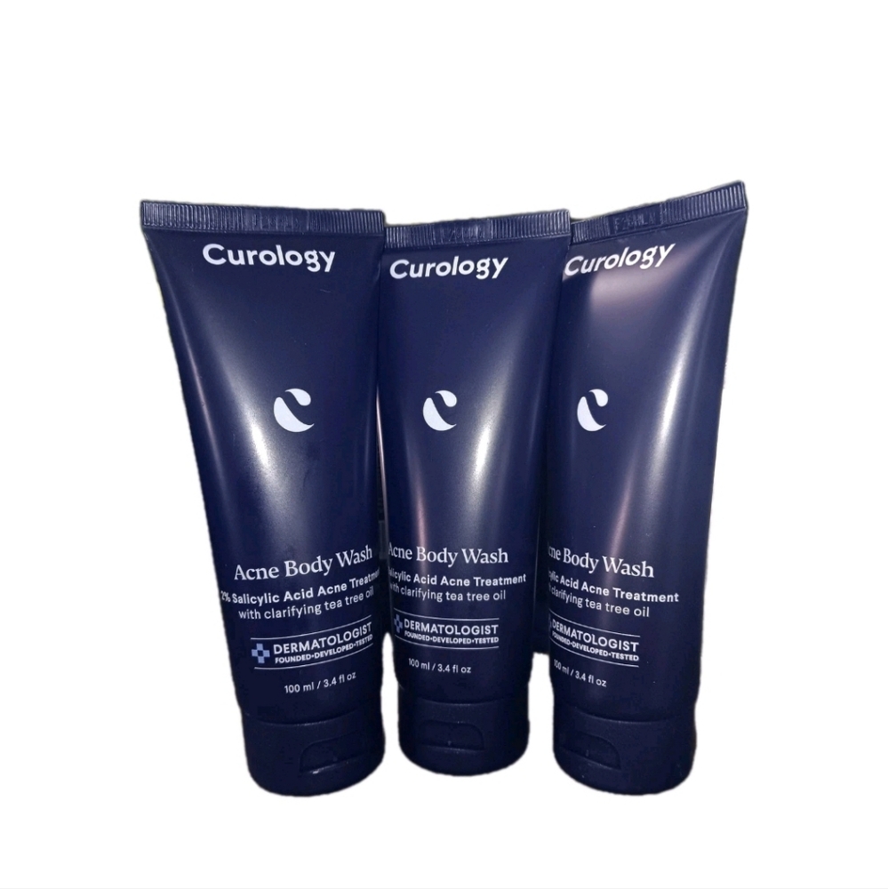 Acne Body Wash - CUROLOGY ~ 3 Pack